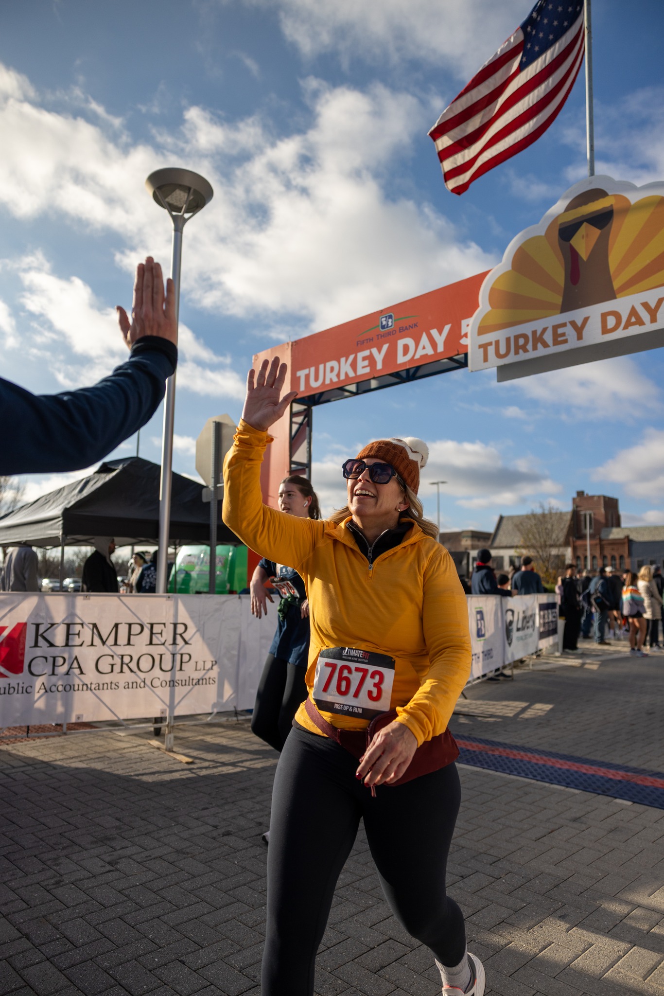 A proud participant celebrating a milestone achievement (placeholder image).